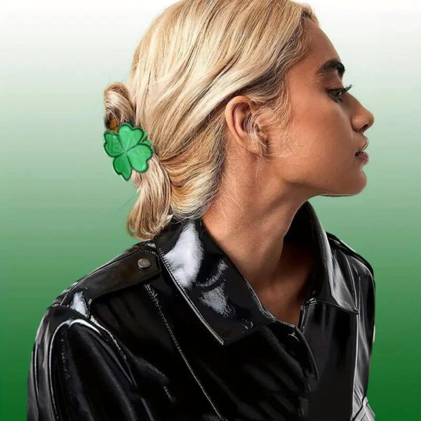 Shamrock Hair Clip