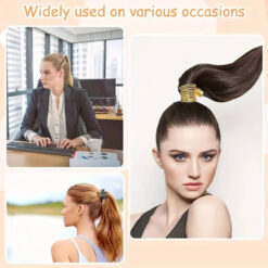 high ponytail claw clip