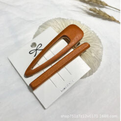 Wooden vintage barrette (2)